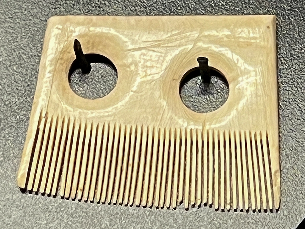 Bronze Age: A Golden Age for Jewellery - Bronze Age ivory comb - El Argar